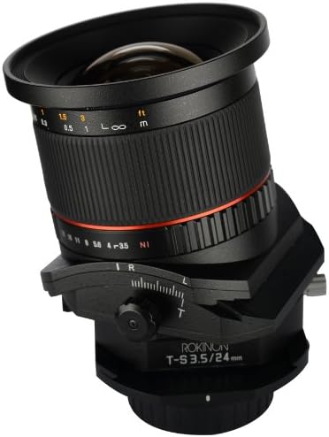 Обектив Rokinon TSL24M-N 24mm f/3.5 Tilt Shift за Nikon