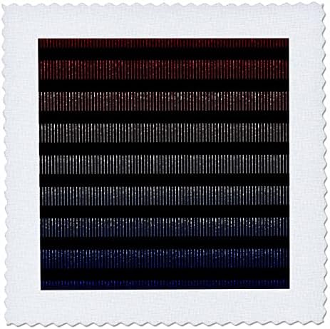 Триизмерно изображение на червени, бели, сини редове от фолио с модерен геометричен модел - квадрати за стеганого одеяла (qs_358915_2)