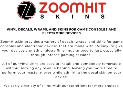 Съвместим с капак PS4 Pro за конзоли и контролери от ZOOMHITSKINS, със същото качество Стикер за автомобил, Цвят Розов, бял, графити, Червен,