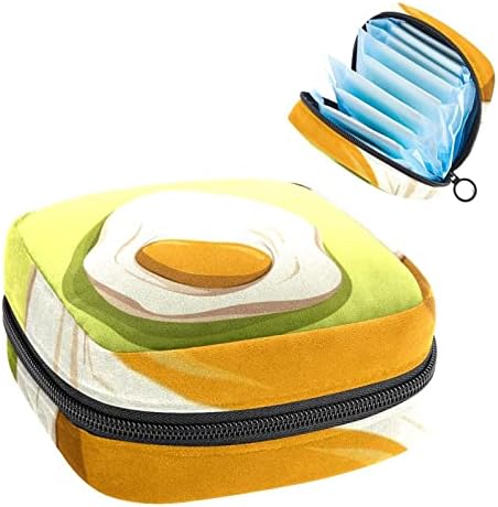 Чанта за съхранение на Хигиенни Кърпички ORYUEKAN, Преносими Многократна употреба Менструални Тампони джоб, Чанта за Съхранение на Тампони