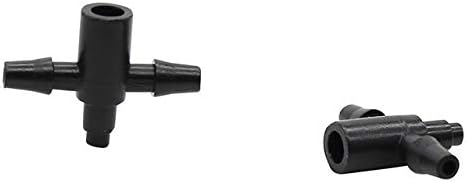Быстроразъемный градински маркуч 3-Лентови 3/5 мм Сплитери маркучи Конектори за медицина пипети със стрелки, Фитинги за капково