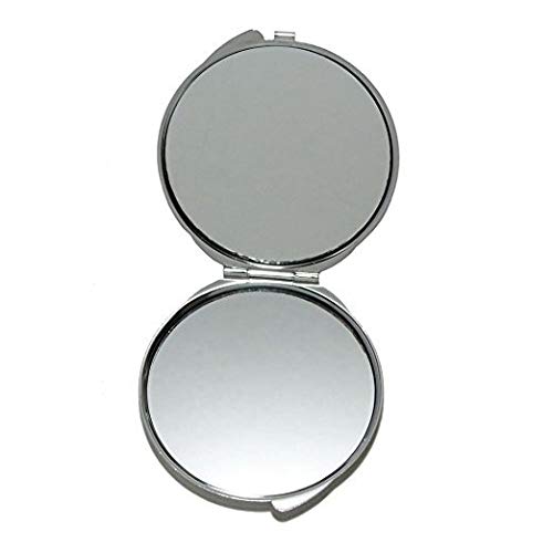 Огледало, Компактно Огледало, Куче аляска маламут,карманное огледало, Увеличително 1 X 2X