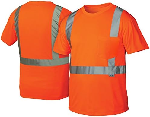 Оранжева тениска Pyramex Hi-Vis - Размер 4X Large