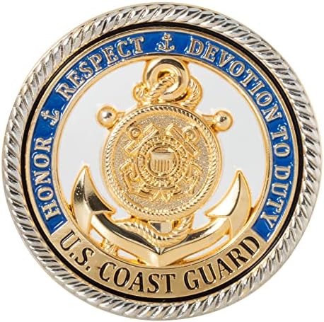 Монета на Повикване Основните ценности на Бреговата охрана на САЩ USCG