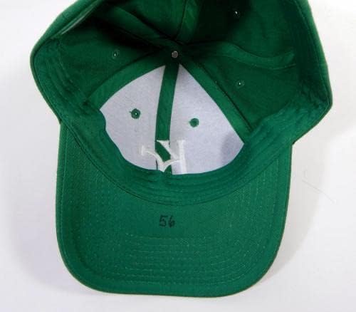 2010 Kansas City Рояли Roman Colon 56 Играта е Използвала Зелена шапка В Деня на Св. Патрик - Играта Използва шапки MLB