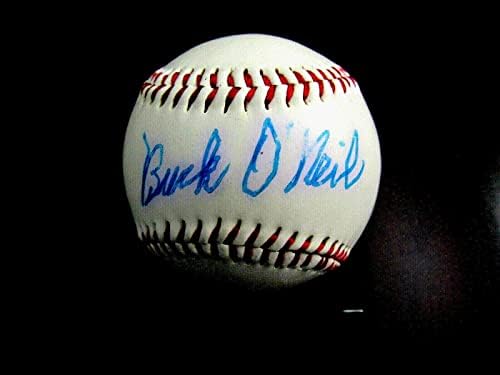 Резервоар о ' Нийл, Шампион Негритянской лига, Kc Monarch Hof, Подписано на бейзболни топки Auto Macgregor Jsa - Бейзболни топки с автографи